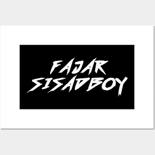 Fajar Sisadboy Posters and Art